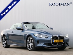 BMW 4-serie Cabrio - 420i High Executive 184 Pk Automaat Navi / DAB / Apple Carplay / Leer / HUD / Windscherm /