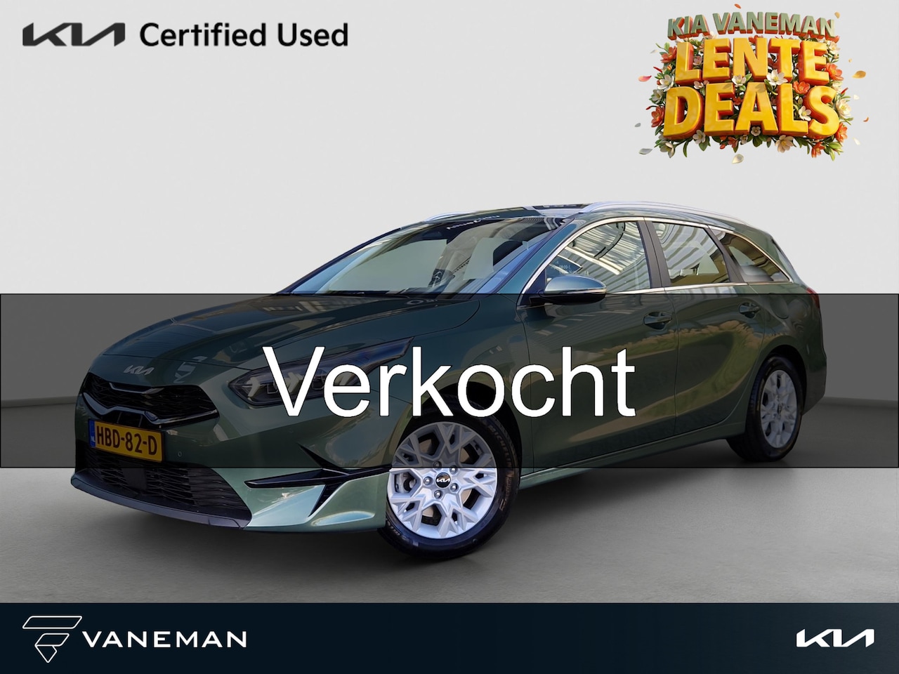 Kia Cee'd Sportswagon - Ceed 1.5 T-GDi DynamicLine Automaat | Navi | Camera | Clima | PDC | Cruise | - AutoWereld.nl