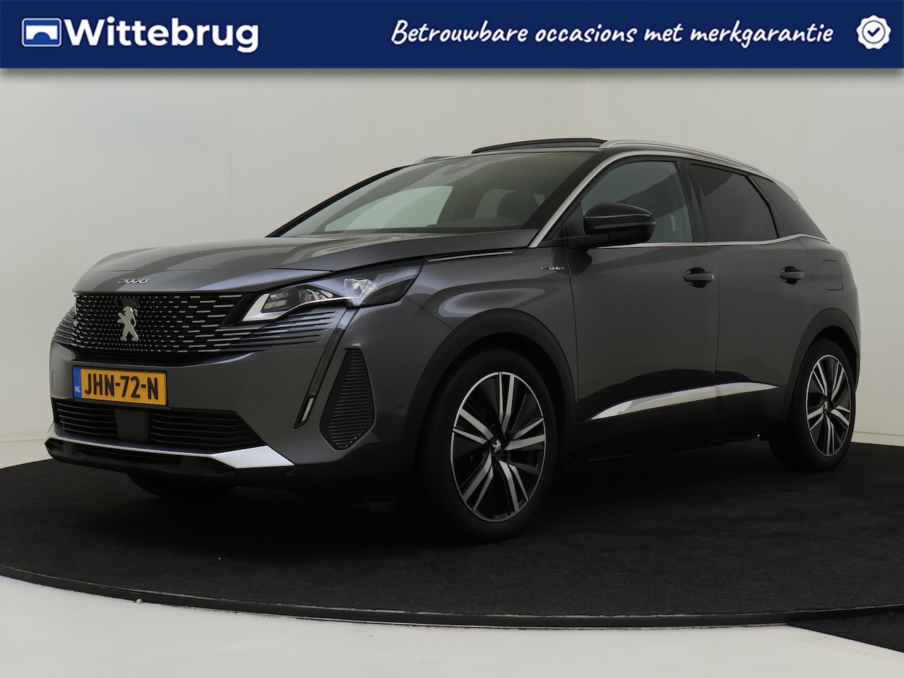 Peugeot 3008 - 1.6 HYbrid4 300 GT Avantage | Schuifdak | Afn. Trekhaak | Leder | Camera | Focal | - AutoWereld.nl