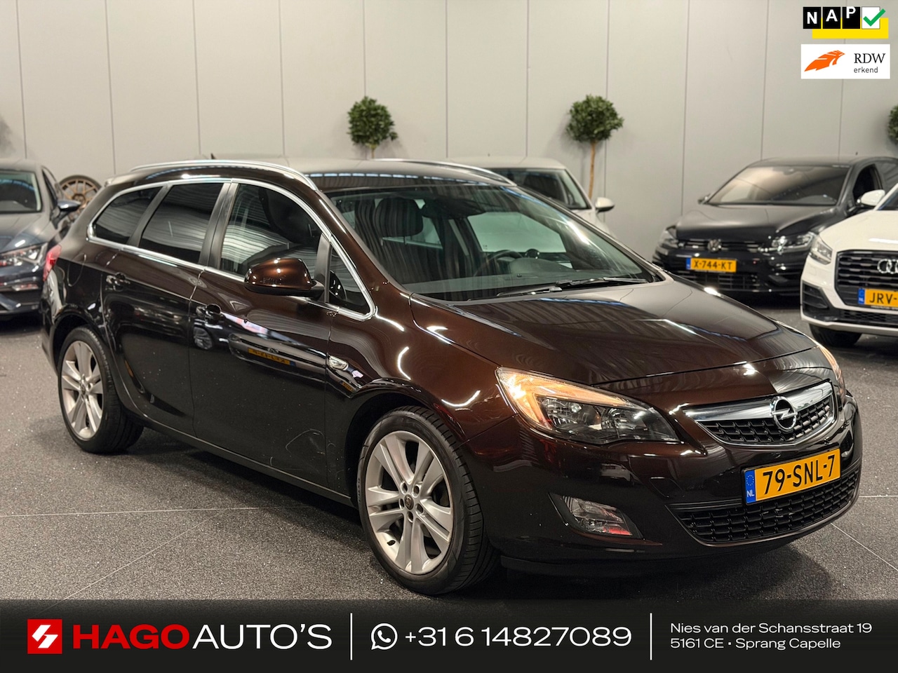 Opel Astra Sports Tourer - 1.4 Turbo Sport NAVI/CRUISE/PDC/NAP/APK/MULTIMEDIA - AutoWereld.nl