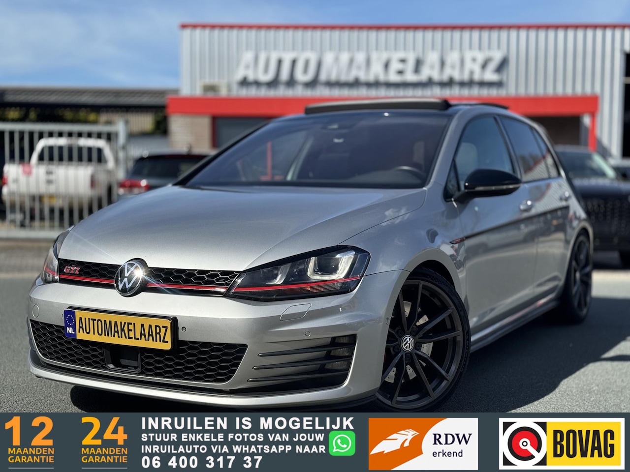 Volkswagen Golf - 2.0 TSI GTI Performance PANO 350PK STAGE 2 - AutoWereld.nl