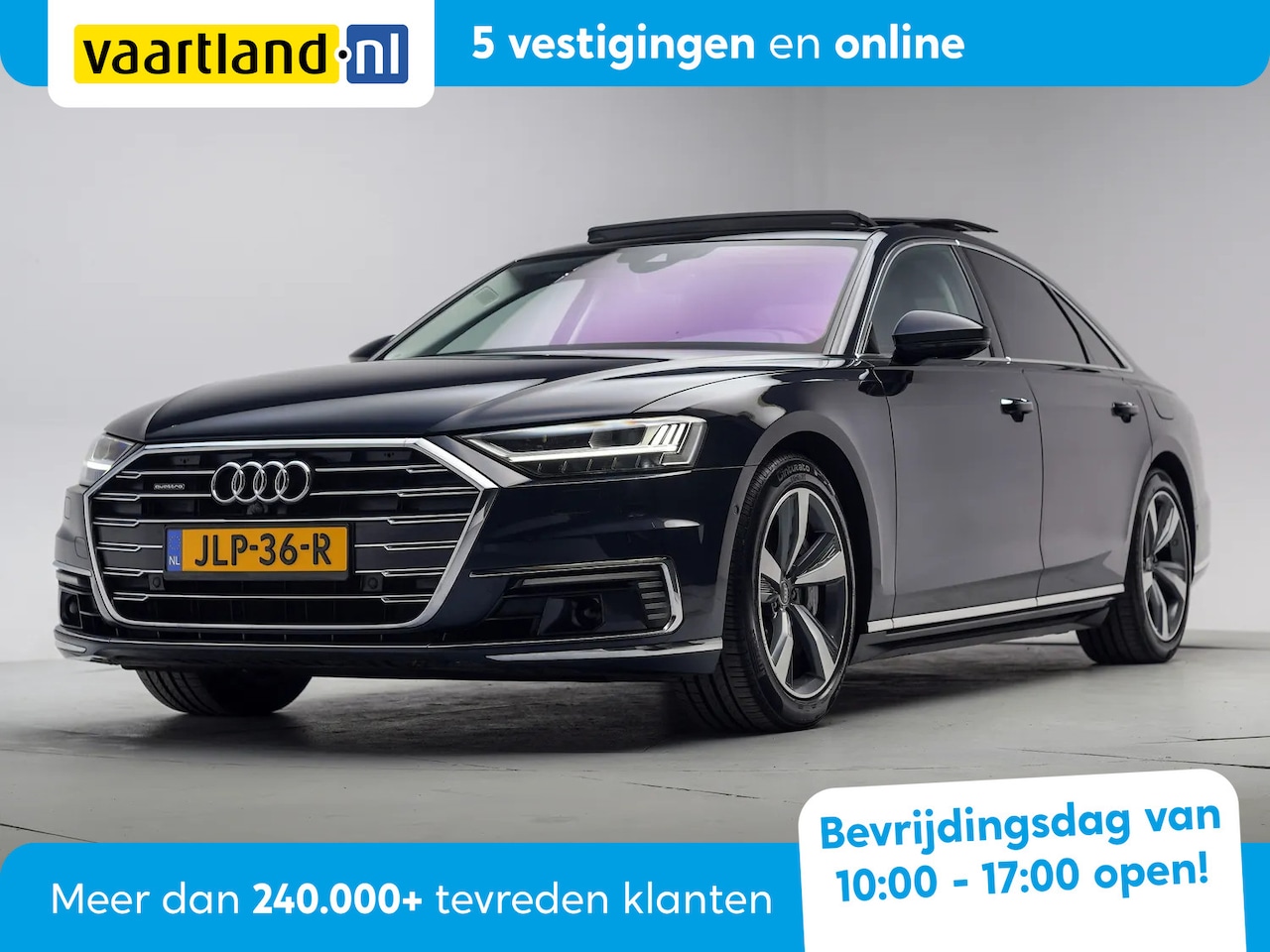 Audi A8 - 60 TFSI e quattro Pro Line Plus Aut. [ Panoramadak B&O 360°Cam Adapt.cruise ] - AutoWereld.nl
