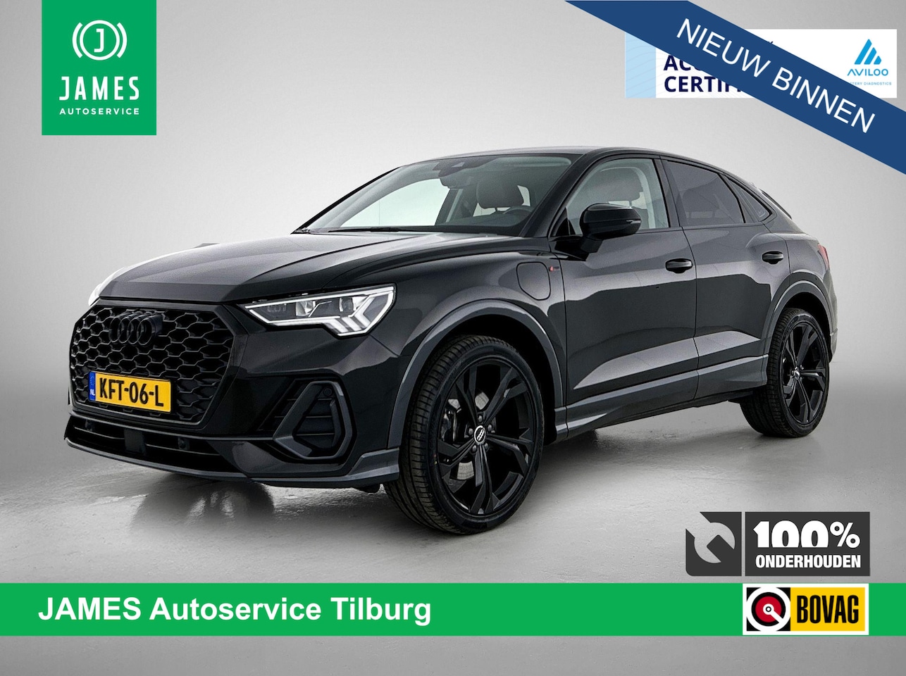 Audi Q3 Sportback - 45 TFSI Plug-In Hybrid S Edition BLACK-LINE | VIRTUAL | CAMERA | EL-ACHTERKLEP - AutoWereld.nl