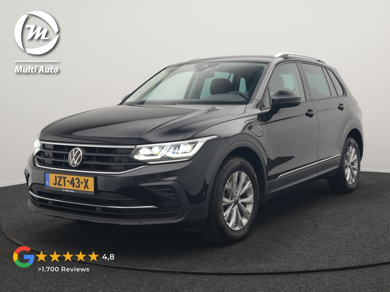Volkswagen Tiguan - 1.4 TSI eHybrid Active PHEV 245pk Dealer O.H | Adaptive Cruise | Camera | Parkassist | Sto - AutoWereld.nl