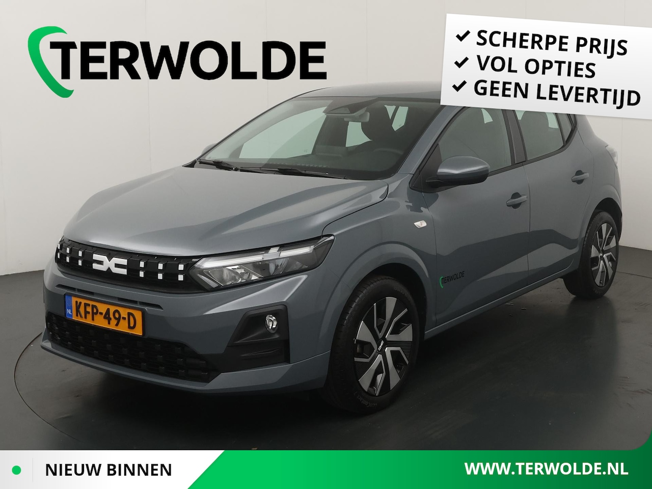 Dacia Sandero - TCe 100 expression | Apple Carplay/Android Auto | Stoelverw. | Climate Control | - AutoWereld.nl