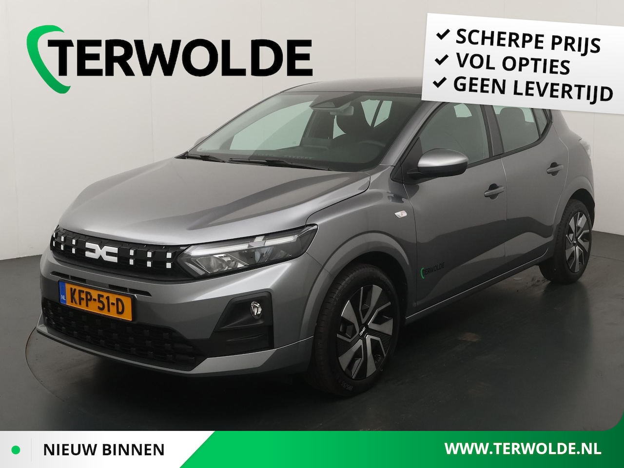 Dacia Sandero - TCe 100 expression | Apple Carplay/Android Auto | Climate Control | Stoelverw. | - AutoWereld.nl