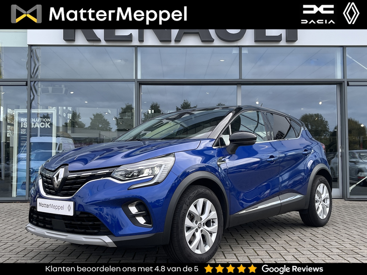 Renault Captur - 1.0 TCe 100 Intens | NL Auto | Navigatie | Climate Control | Parkeersensoren | Keyless | L - AutoWereld.nl