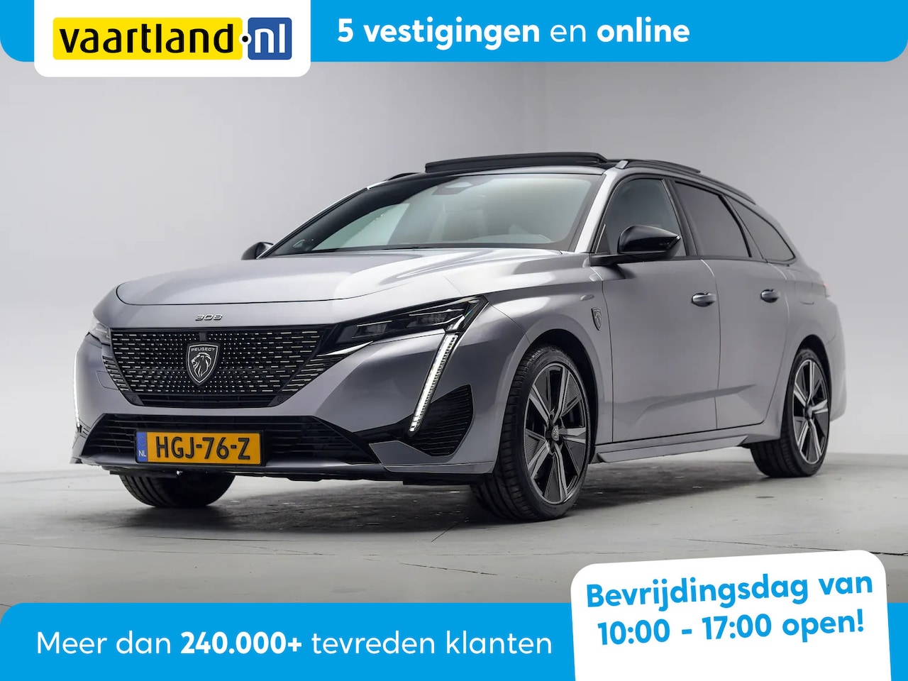 Peugeot 308 - 1.6 Plug-in Hybrid GT-Line 180 Aut. [ Panoramadak Camera Adapt.cruise ] - AutoWereld.nl