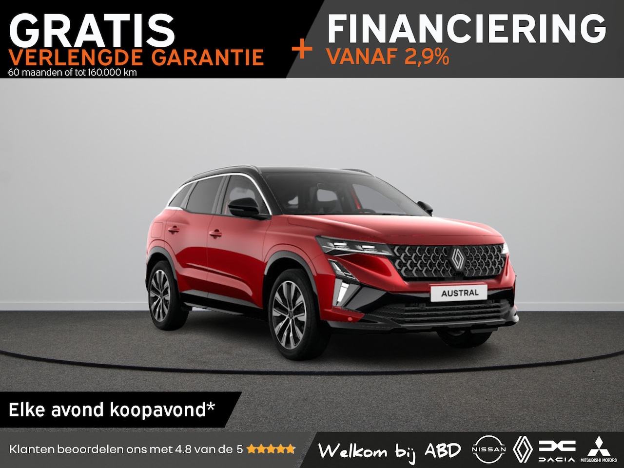 Renault Austral - Techno Hybrid 200 | Achteruitrijcamera | Adaptive Cruise Control | Blind Spot Warning - AutoWereld.nl