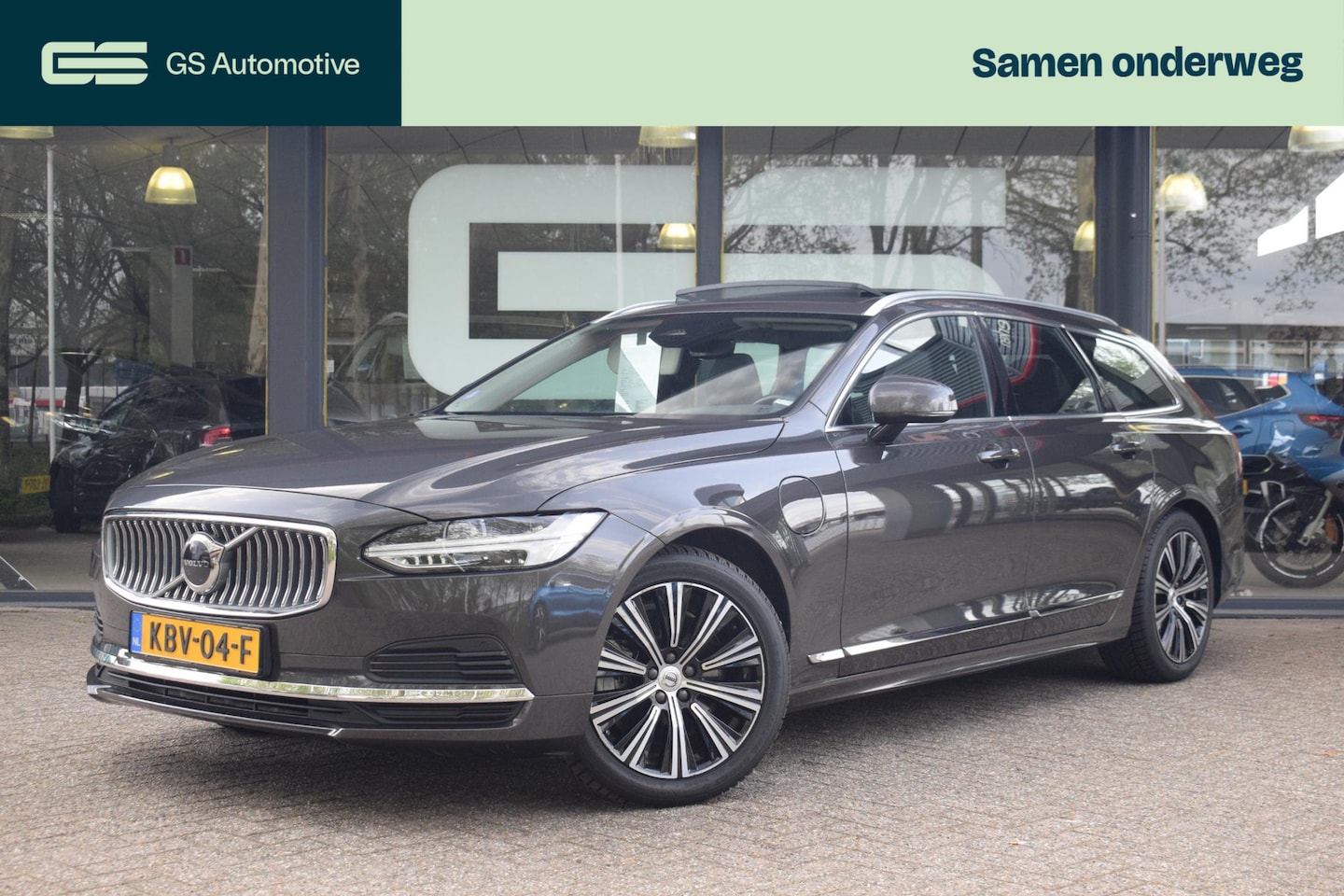 Volvo V90 - 2.0 T6 AWD Inscription PANO|ACC|TREKHAAK|STOEL+STW - AutoWereld.nl