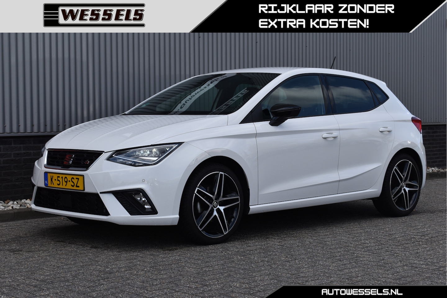 SEAT Ibiza - 1.0 TSI FR Business Intense Plus Virtual cockpit, Camera, Stoelverwarming, Carplay - AutoWereld.nl
