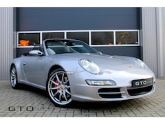 Porsche 911 Cabrio - 3.8 Carrera 4S Bose | Complete Historie | Sportstoelen | Lederen interieur | Sport Chrono