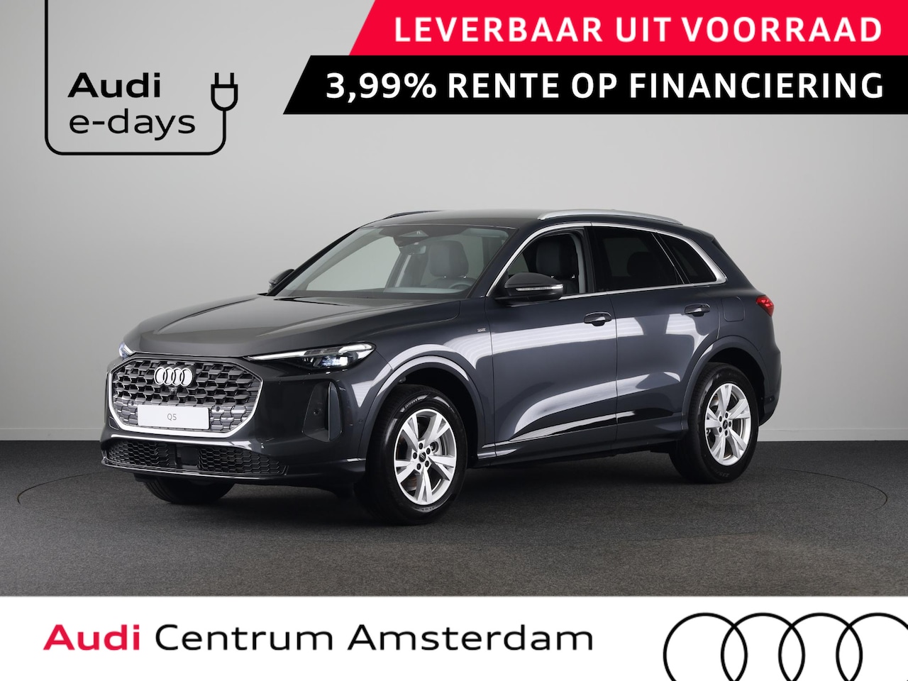 Audi Q5 - Advanced edition e-hybrid 299 PK | Keyless | Stoelen voor elektrisch | Sfeerverlichting | - AutoWereld.nl