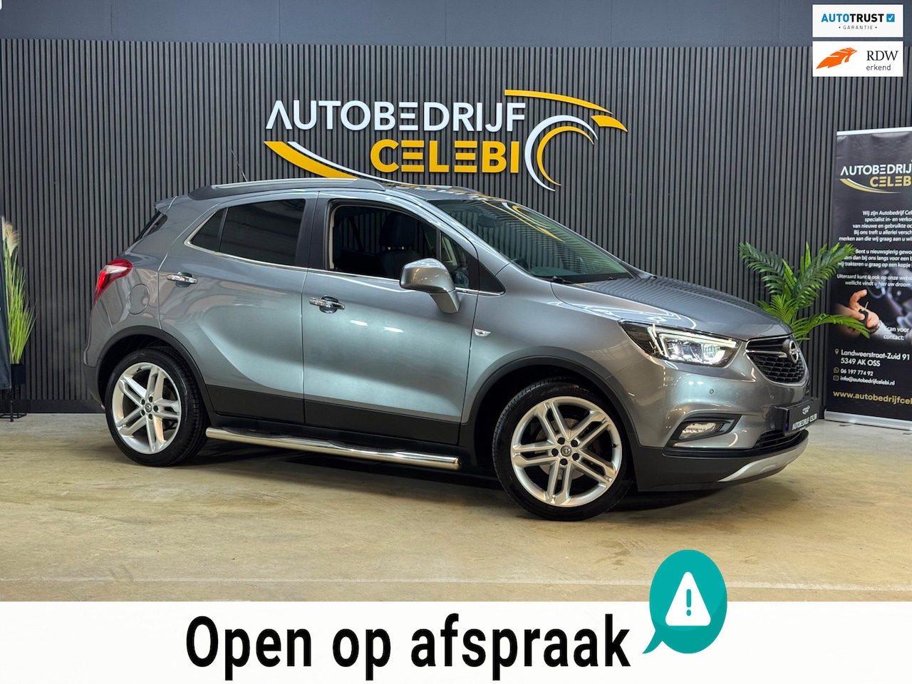 Opel Mokka X - 1.4 Turbo Innovation 2018 GRIJS FULL FULL OPTIE - AutoWereld.nl