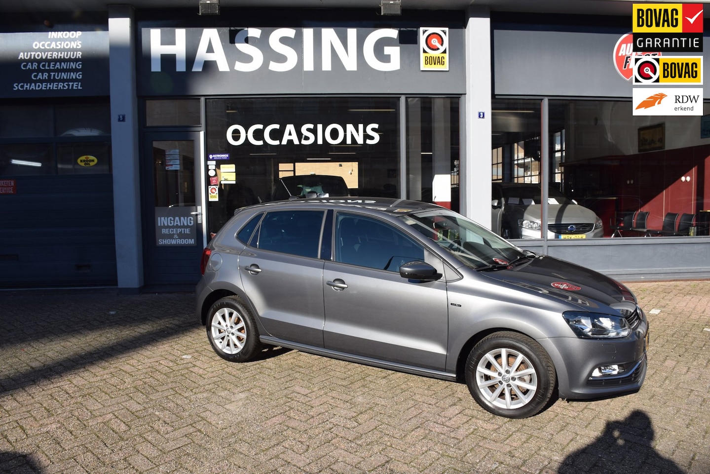 Volkswagen Polo - 1.2 TSI BlueMotion Lounge edition, Navi , PDC, Climatronic, Blue-Tooth ,Cruise contr. Geti - AutoWereld.nl
