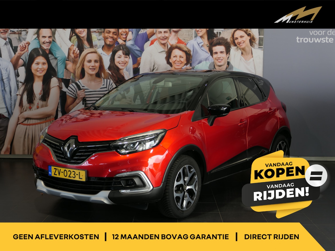 Renault Captur - 0.9 TCe Intens - Dealer onderhouden - Camera -Sensoren - Dodehoek - Cruise - Clima - AutoWereld.nl