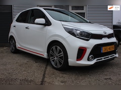 Kia Picanto - 1.2 CVVT GT-Line 5-deurs, navigatie, camera, telefoon, start-stop, lm-velgen, nieuwe apk,