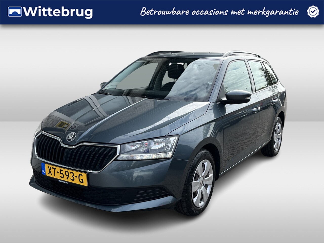 Skoda Fabia Combi - 1.0 Active / AIRCO/ CRUISE/ BLUETOOTH/ MULTIMEDIA/ 5 DEURS/ ZUINIG! - AutoWereld.nl