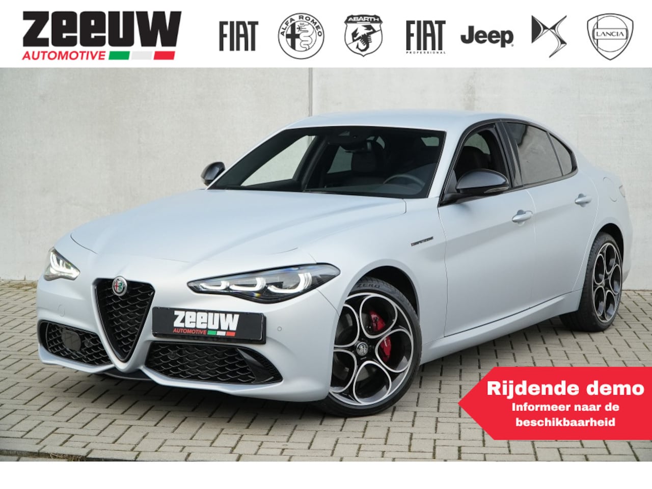 Alfa Romeo Giulia - 2.0 Turbo 280 PK Competizione Q4 AWD | Harman | Veloce | 19" - AutoWereld.nl