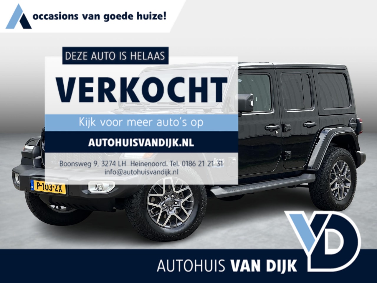 Jeep Wrangler Unlimited - 4xe 380 Sahara | Plug-in/Leder/Cruise Adaptief/Stuur-/Stoelverw./Trekhaak - AutoWereld.nl