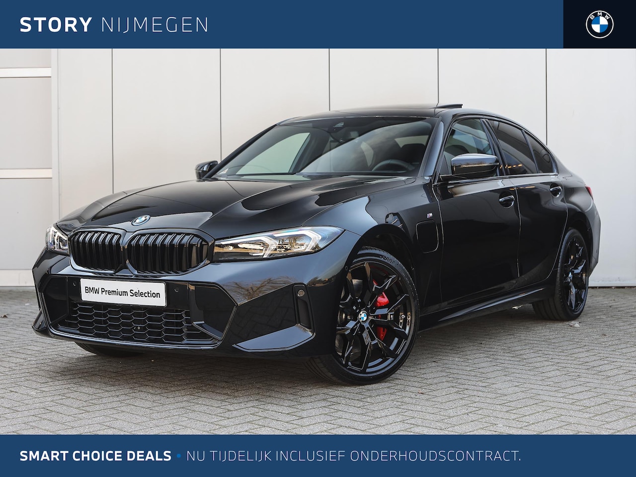 BMW 3-serie - 330e M Sport Automaat / Schuif-kanteldak / Trekhaak / Sportstoelen / Achteruitrijcamera / - AutoWereld.nl