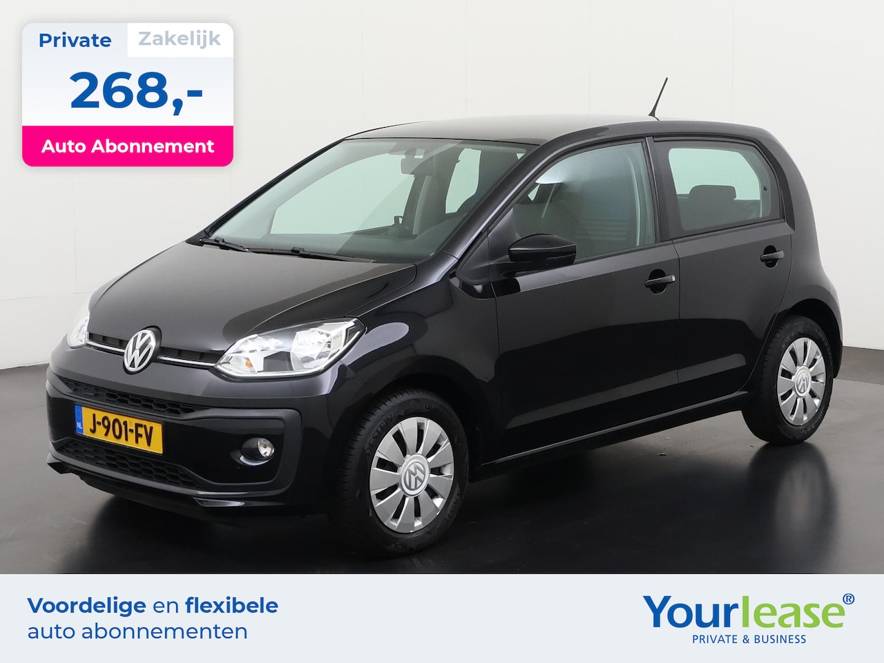 Volkswagen Up! - 1.0 BMT up! | All-in 268,- Private Lease | Direct uit voorraad - AutoWereld.nl