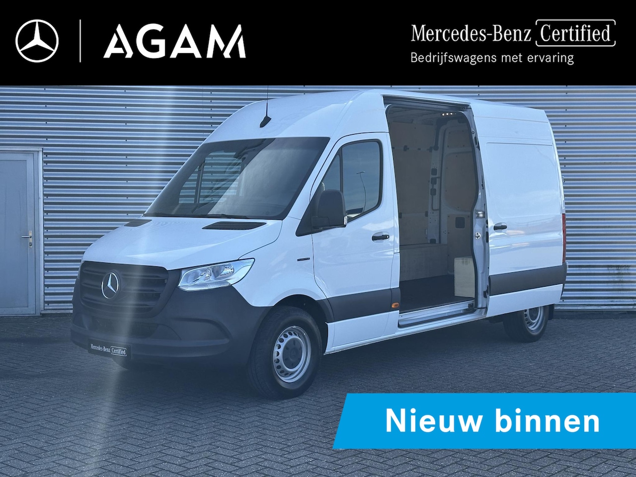 Mercedes-Benz eSprinter - L2H2 Snelladen Camera 2x Schuifdeur | 100% Elektrisch | Wltp 110 km | 41kWh - AutoWereld.nl