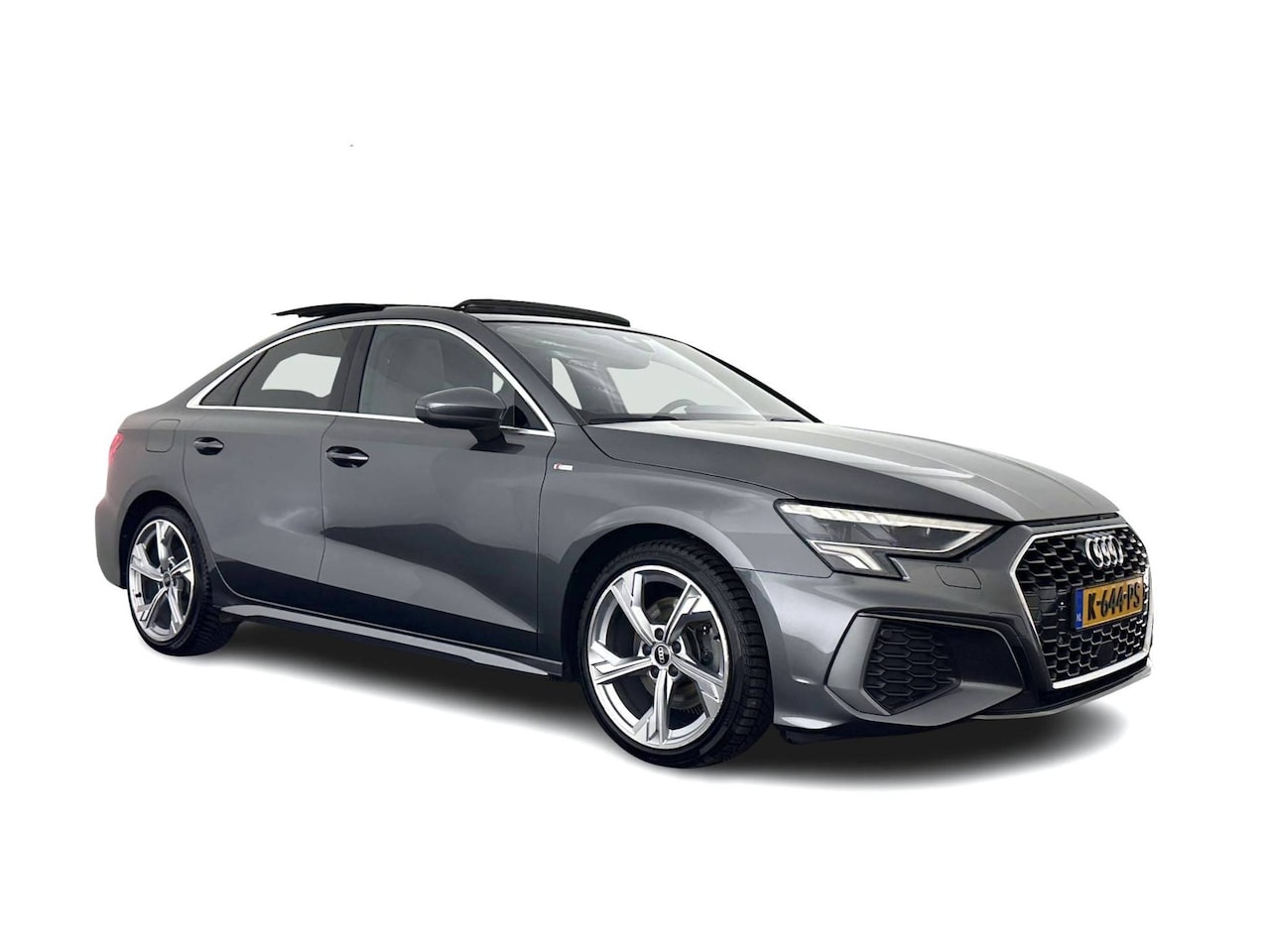 Audi A3 Limousine - 35 TFSI S edition (INCL.BTW) Aut. *PANO | LEATHER-FABRIC | FULL-LED | AMBIENTLIGHT | SPORT - AutoWereld.nl