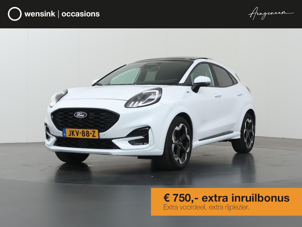 Ford Puma - 1.0 EcoBoost Hybrid ST-Line X | Trekhaak | Panoramadak | Winterpakket | Cruise Control Ada - AutoWereld.nl