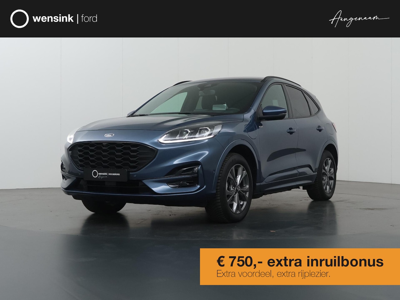 Ford Kuga - 2.5 PHEV ST-Line X | Elekt. Wegklapbare Trekhaak  | Winterpakket | Head Up | Cruise Contro - AutoWereld.nl