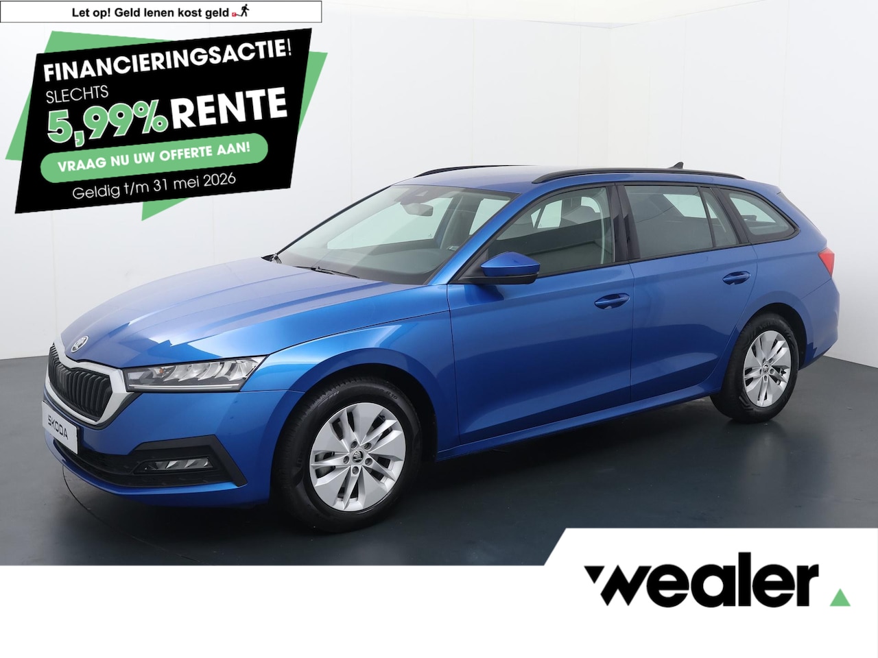 Skoda Octavia Combi - 1.0 TSI Ambition | 110 PK | Trekhaak wegklapbaar | LED verlichting | Navigatiesysteem | - AutoWereld.nl