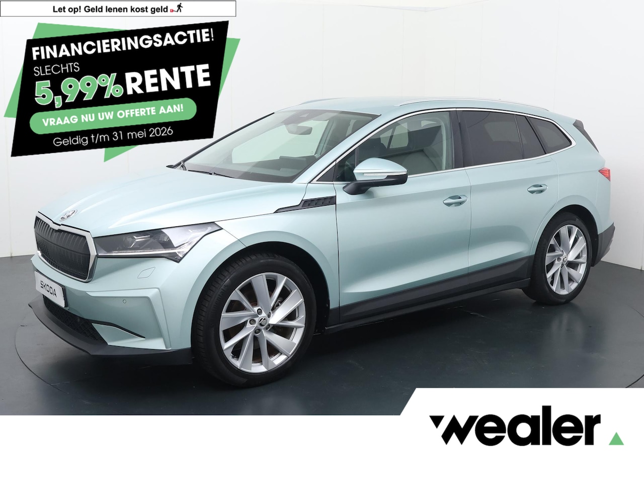 Skoda Enyaq iV - 60 | 180 PK | SoH 89% | Trekhaak | Matrix LED koplampen | Voorstoelen verwarmd | 20" LM ve - AutoWereld.nl