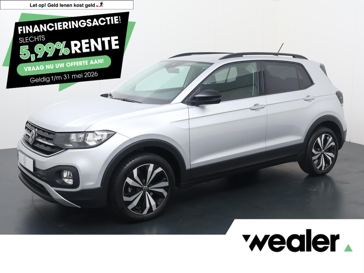 Volkswagen T-Cross - 1.0 TSI Life | 110 PK | Adaptive cruise control | Parkeersensoren | Apple Carplay/Android - AutoWereld.nl