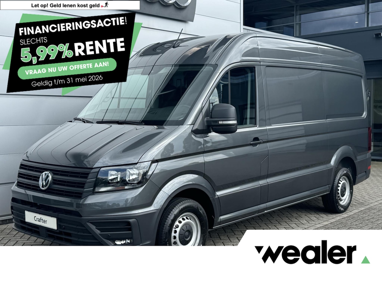Volkswagen Crafter - Bedrijfswagens Comfortline L3 2.0 TDI EU6 103 kW (140 pk) GVW 3.5 T WB 3640 MM 6 versn. Ha - AutoWereld.nl