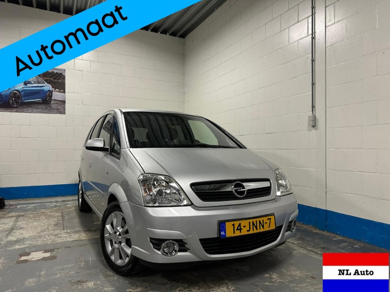 Opel Meriva - 1.6-16V Cosmo Automaat/Clima/Cruise/Leder/Pdc! - AutoWereld.nl