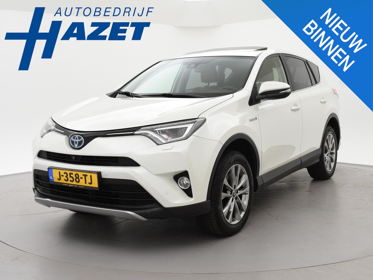Toyota RAV4 - 2.5 HYBRID AWD EXECUTIVE + SCHUIFDAK | LEDER | TREKHAAK | MEMORY | 360 CAMERA | STUURVERW. - AutoWereld.nl