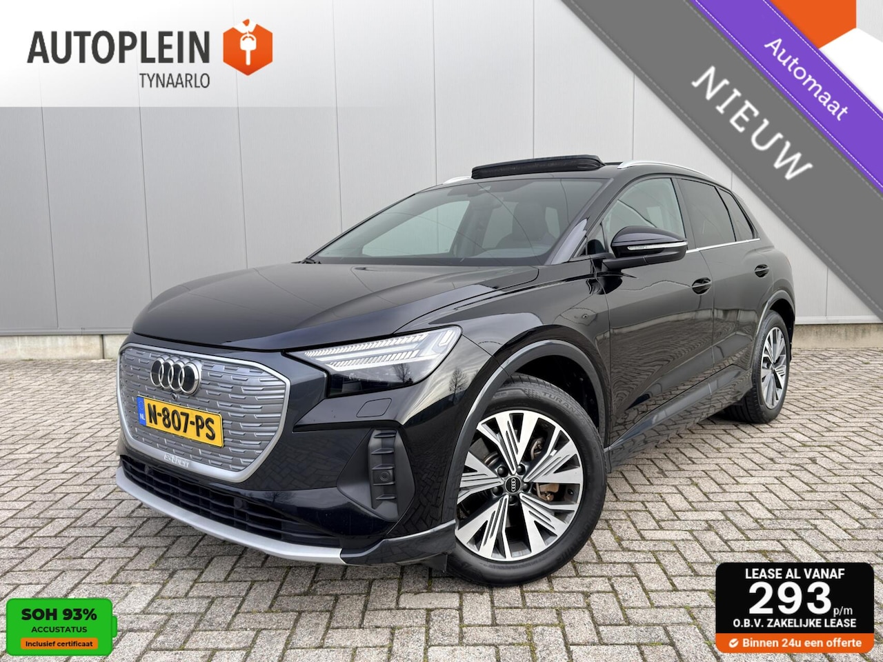 Audi Q4 e-tron - 40 Launch edition Advanced Plus 77 kWh 1e eig|SOH93%|Dealer OH| - AutoWereld.nl