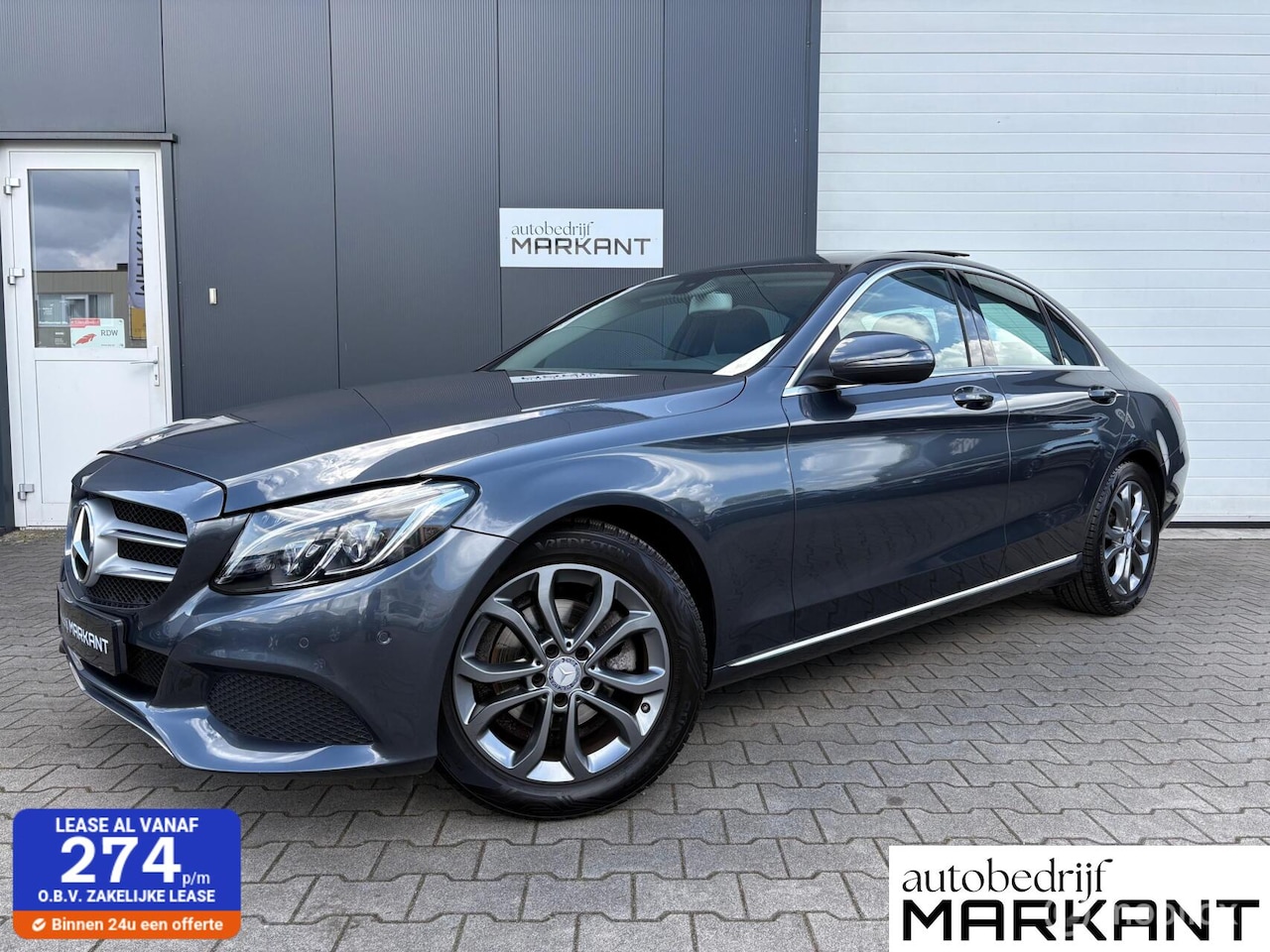 Mercedes-Benz C-klasse - 180 NAP / Pano-dak / Incl. garantie / LED - AutoWereld.nl