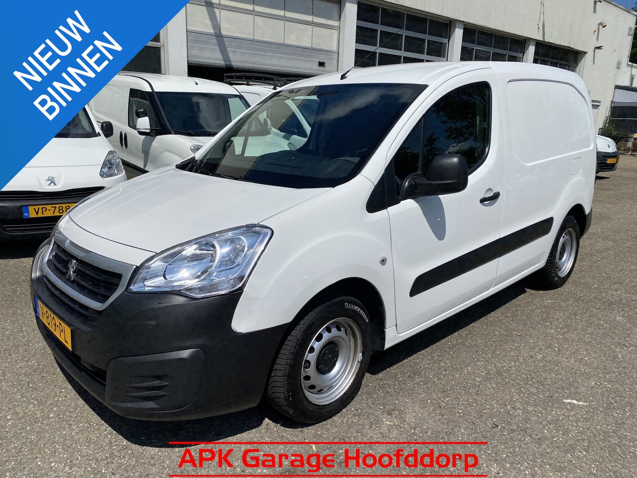 Peugeot Partner - 120 1.6 BlueHDi 100 L1 Premium / Airco / Boekjes - AutoWereld.nl