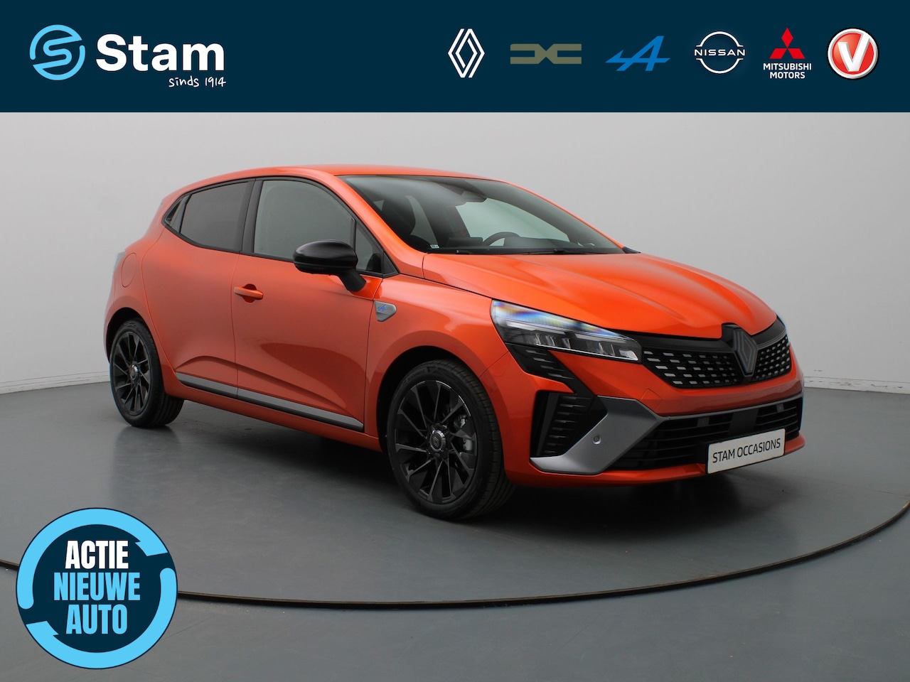 Renault Clio - Esprit Alpine E-Tech Full Hybrid 145pk 360° Camera | Adapt. cruise | Bose | Navi | Stoel-/ - AutoWereld.nl