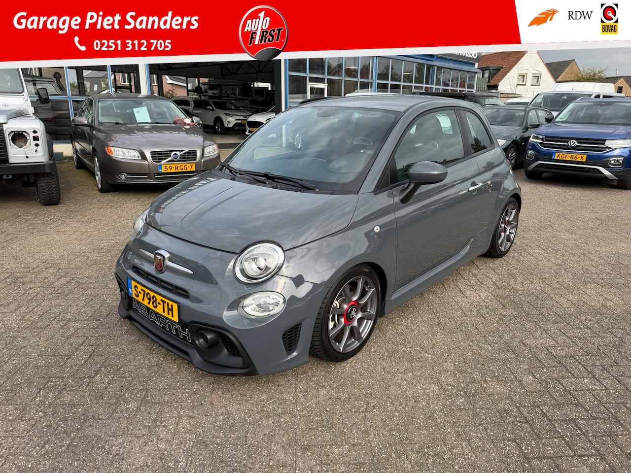 Fiat 500 Abarth - 1.4 T-Jet 595 I KW Schroefset I Super onderhouden! I - AutoWereld.nl