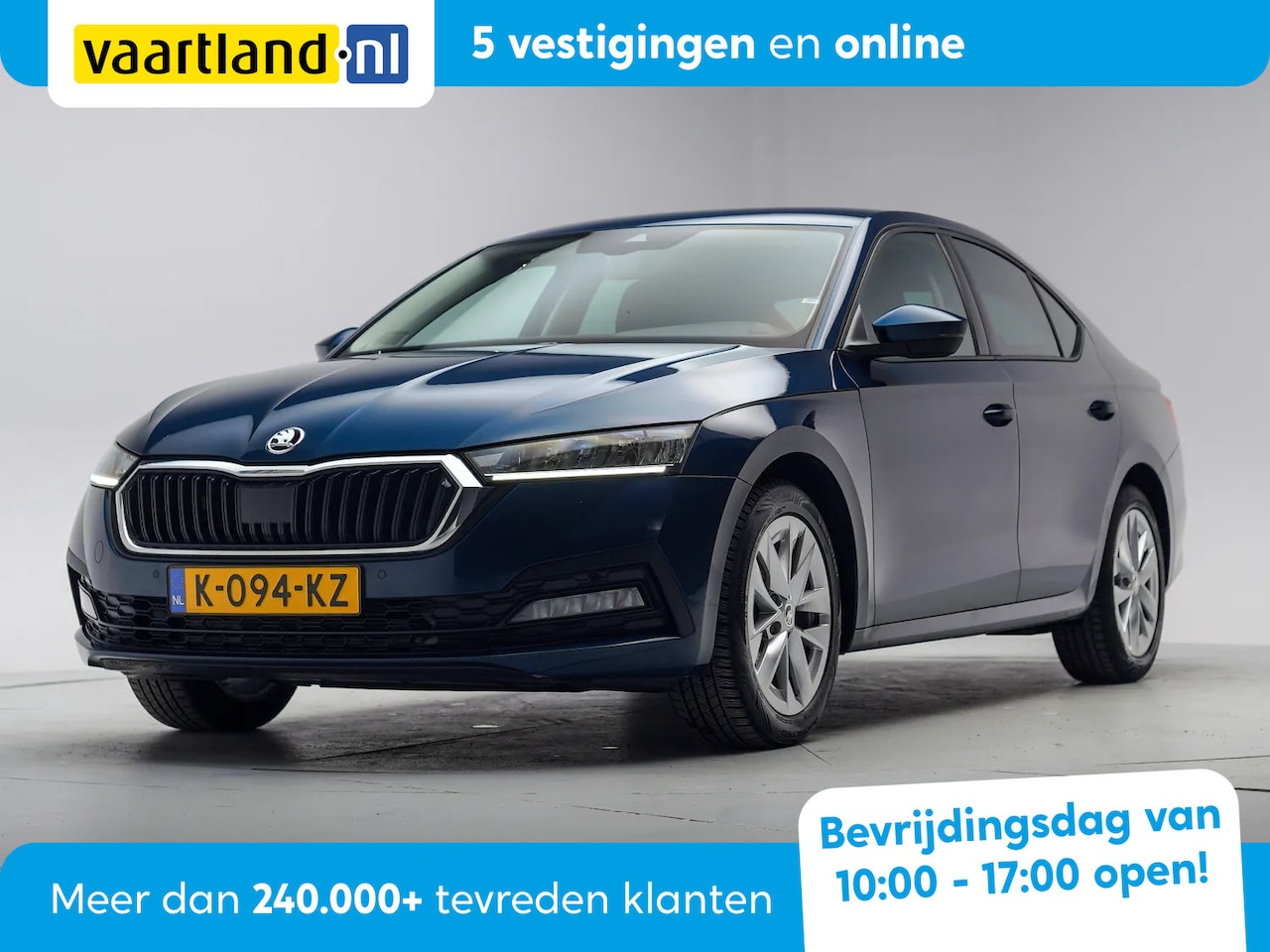 Skoda Octavia - 1.0 TSI e-TEC MHEV Business Ed. Aut. [ LED Virtual Navi Clima ] - AutoWereld.nl