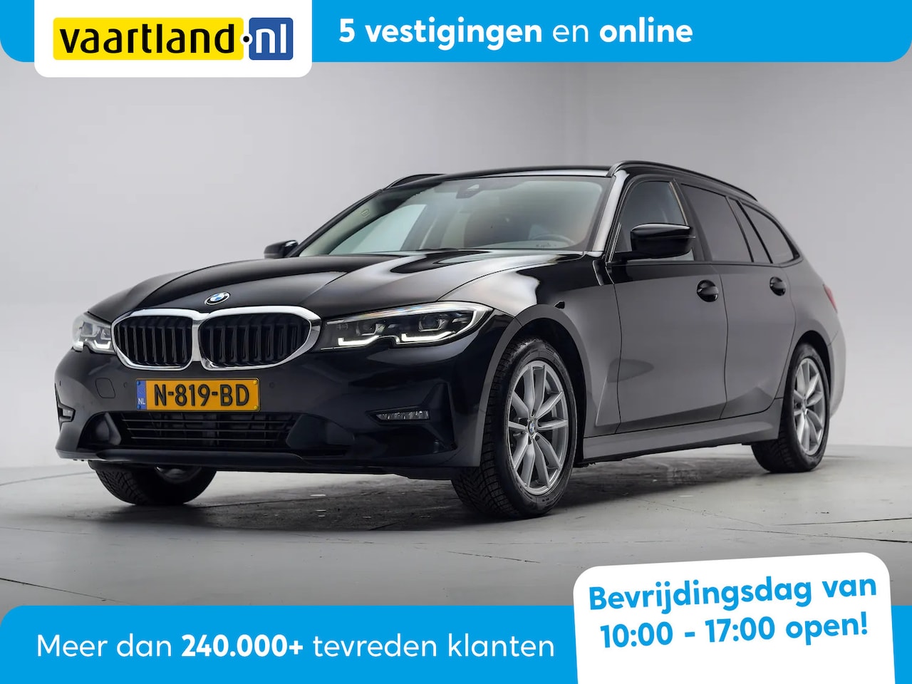 BMW 3-serie Touring - 318d Business [ Navi Trekhaak Carplay / Android LED ] - AutoWereld.nl