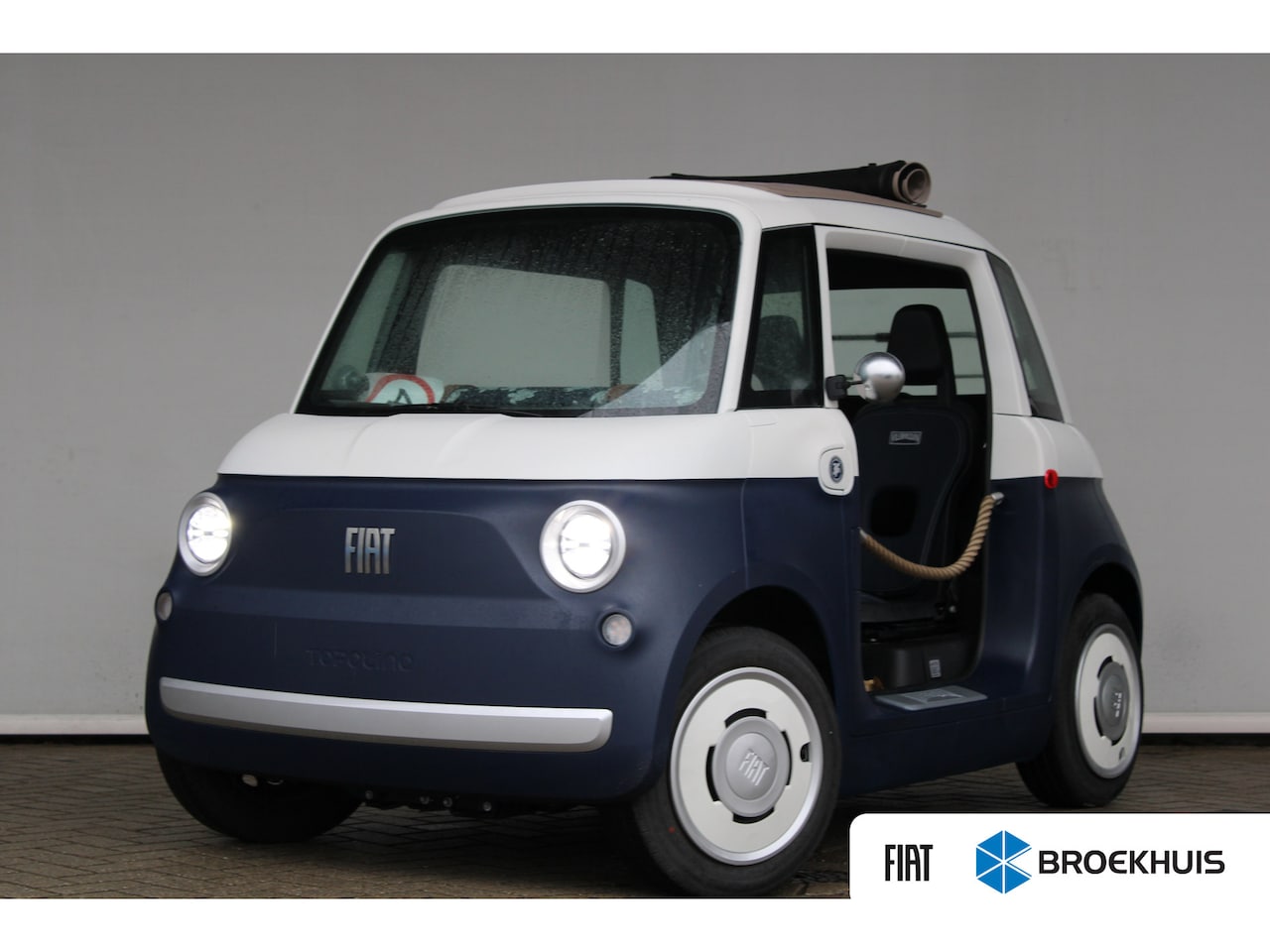 Fiat Topolino - Brommobiel Vilebrequin | Brommer rijbewijs | Direct leverbaar | Speciale editie | - AutoWereld.nl