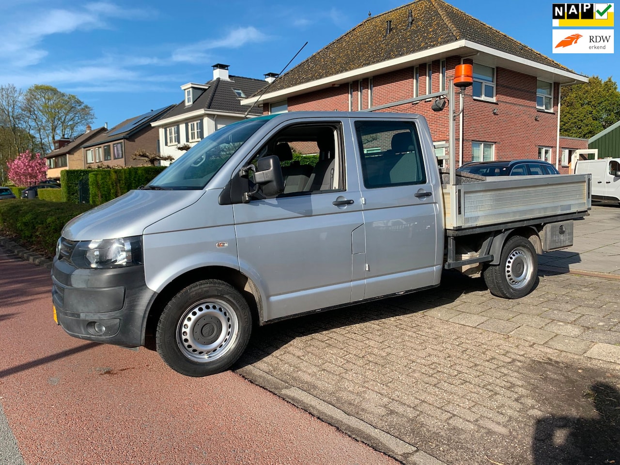 Volkswagen Transporter - 2.0 TDI L2H1 BM DC Comfortline Pick Up - AutoWereld.nl