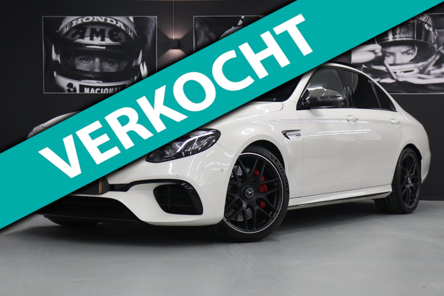 Mercedes-Benz E-klasse - AMG 63 S 4MATIC PANO/HUD/MEMORY/BURM/TRACKRACE/CARBON/BOMVOL - AutoWereld.nl