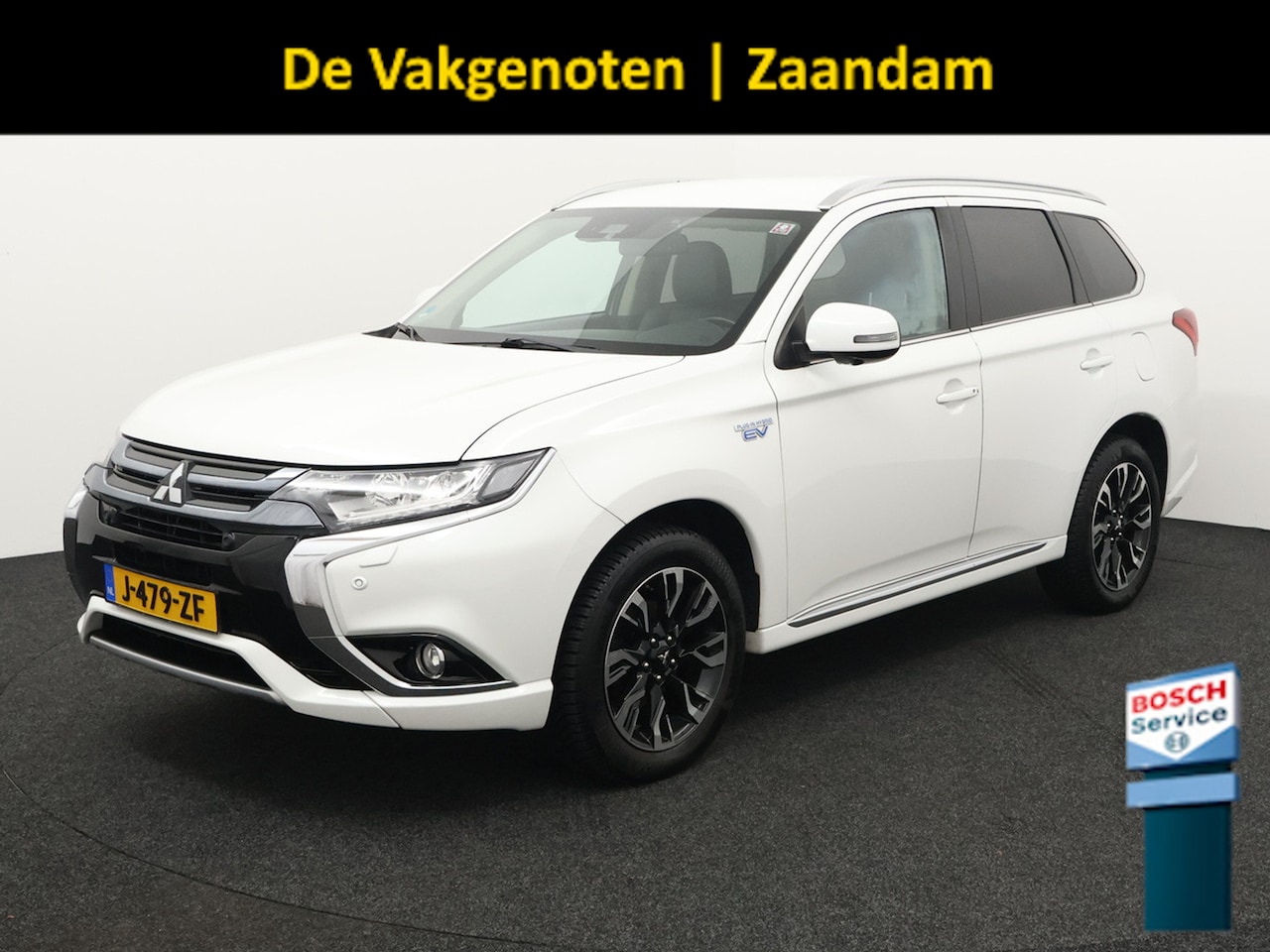 Mitsubishi Outlander - 2.0 PHEV Pure stuur en stoel-verw, airco, navi, aklep-autom, lane contr, cruisecont, half - AutoWereld.nl
