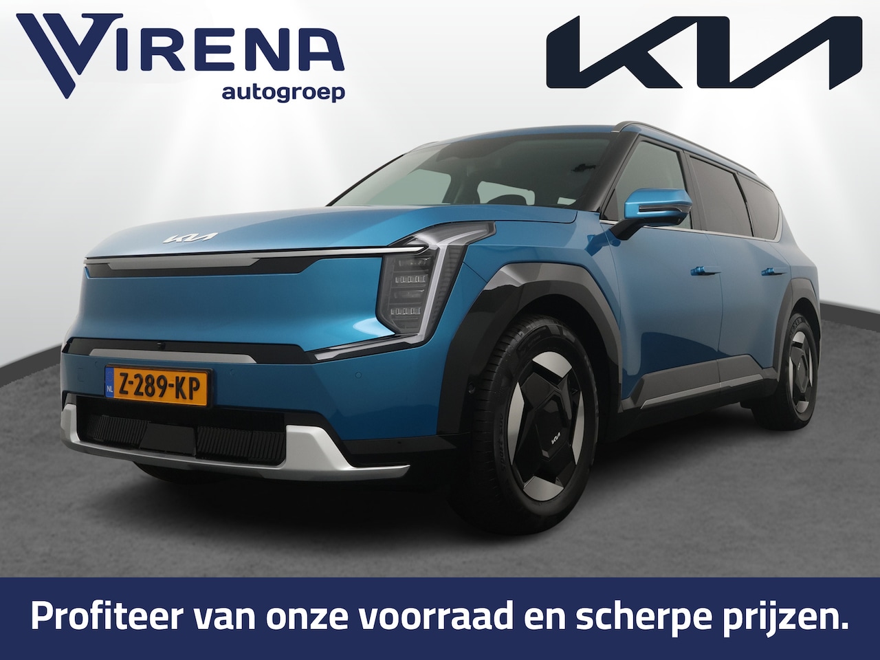 Kia EV9 - Launch Edition 99.8 kWh - SOH 98,8% - Trekhaak - Adaptief Cruise Control - LED Verlichting - AutoWereld.nl
