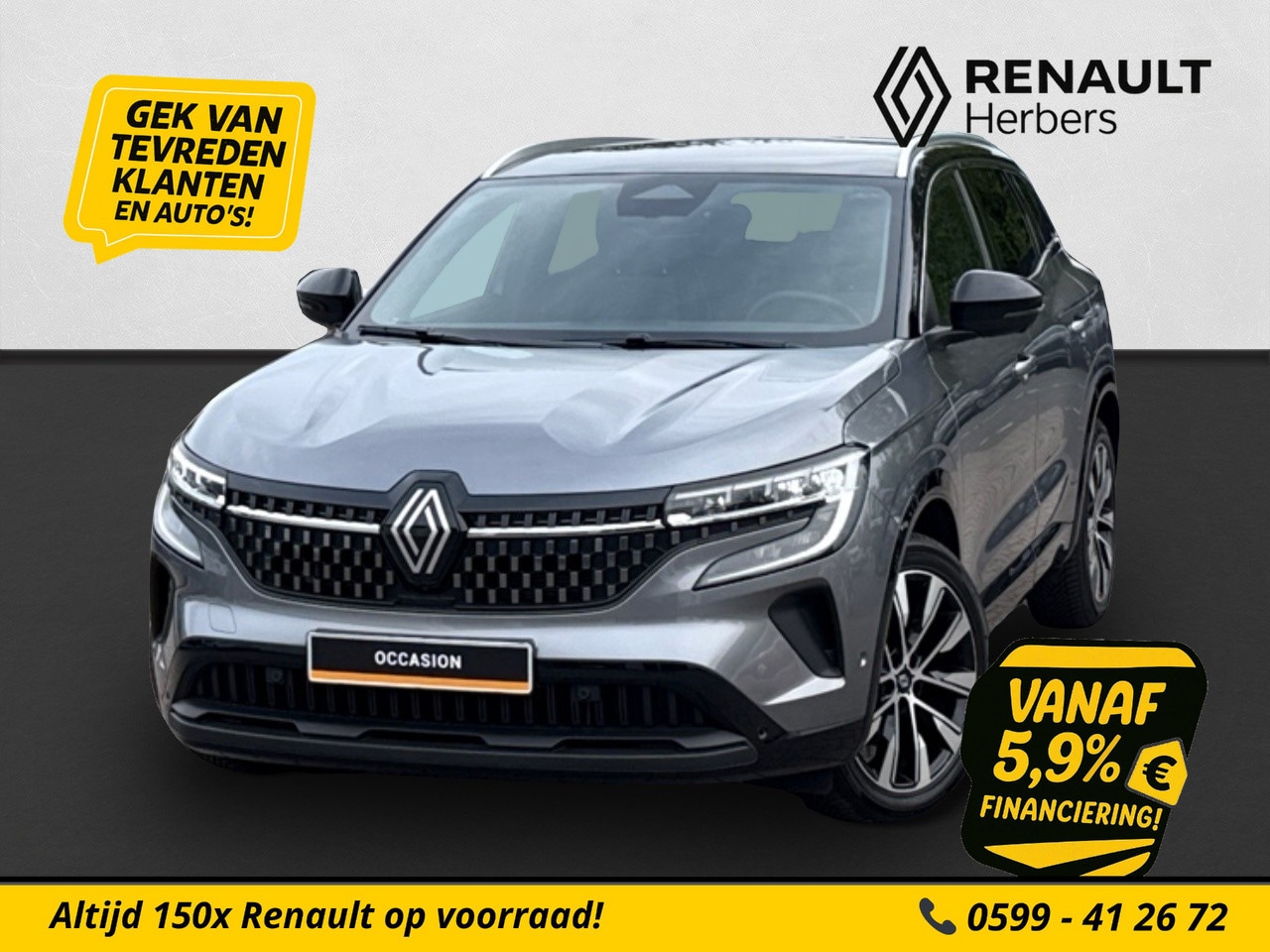 Renault Austral - 1.2 E-Tech full hybrid 200 techno PANORAMADAK / HEEL VEEL OPTIES - AutoWereld.nl