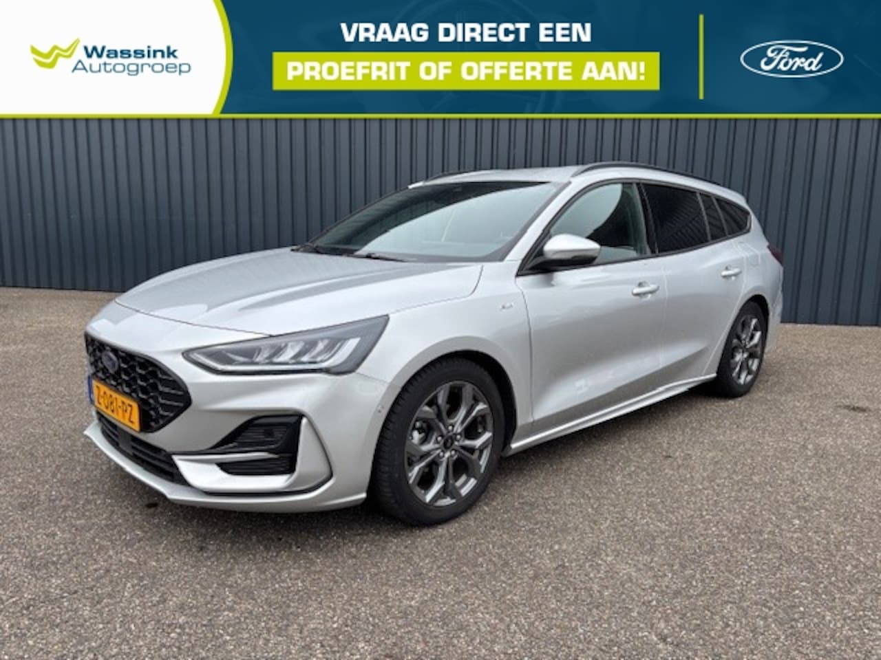 Ford Focus Wagon - 1.0 EcoBoost Hybrid 125pk ST-Line I Winterpack I Pakeer Pilot - AutoWereld.nl